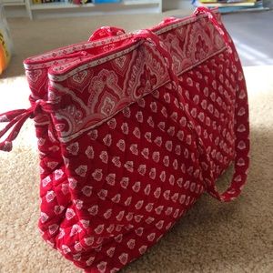 Vera Bradley Nantucket Red Tote